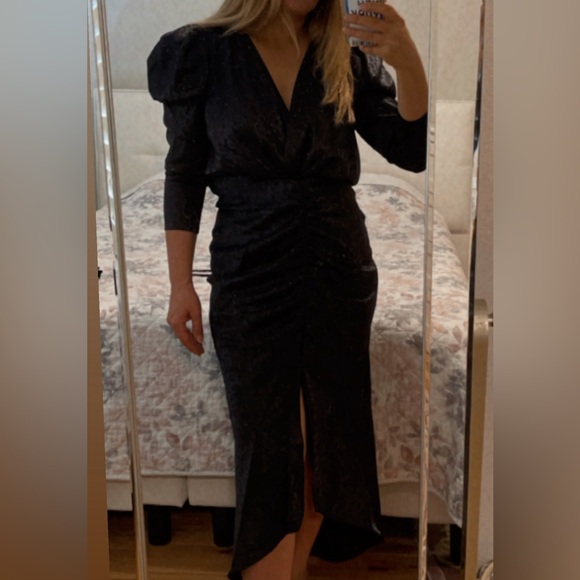 Midi dress , size L , worn only once. As new - Picture 6 of 7